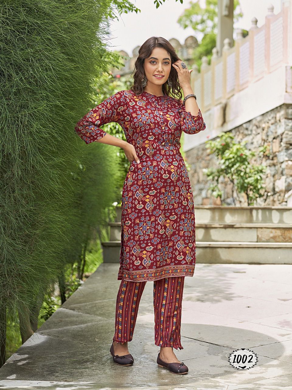 Rimzim V 1 Regular Wear Printed Kurti With Bottom Collection